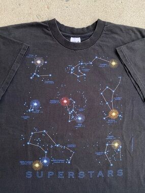 1996 Vintage Superstars Constellation Tee Shirt